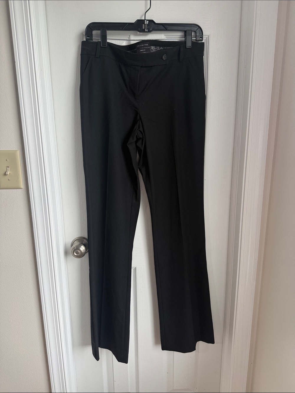 Black Women’s Dress Pants - Classic Straight Leg